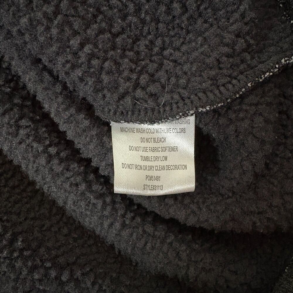 OURAY OREGON DUCKS Gray Black Full Zip Sweatshirt Embroidered Logo Mens Size XL - Picture 5 of 6